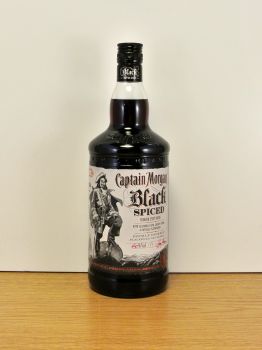 Captain Morgan Black Spiced Rum 1 Liter
