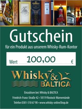 Gutschein / Geschenkgutschein 100 EUR