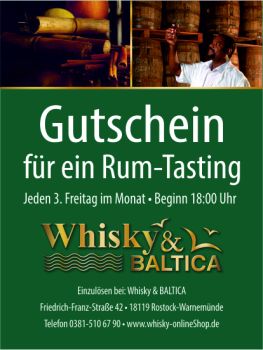 Gutschein Rum -Tasting