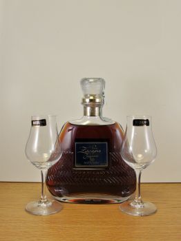 Ron Zacapa Centenario 30 Aniversario 23 Jahre mit 2 Riedel Gläsern