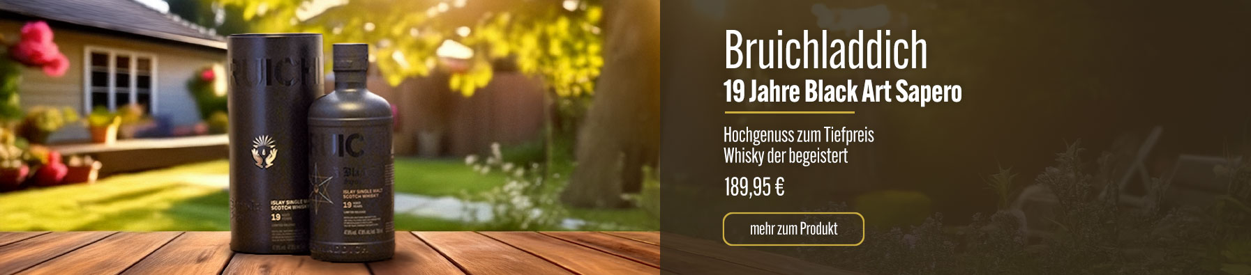 Bruichladdich 19 Jahre Black Art Sapero