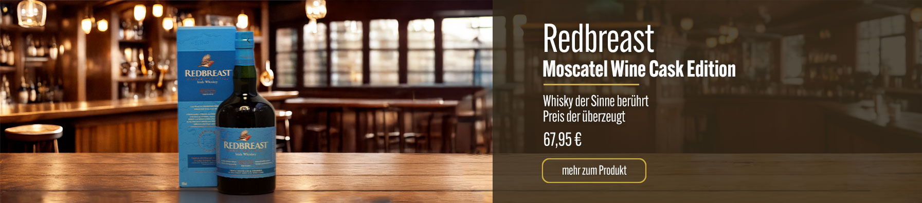 Redbreast Moscatel Wine Cask